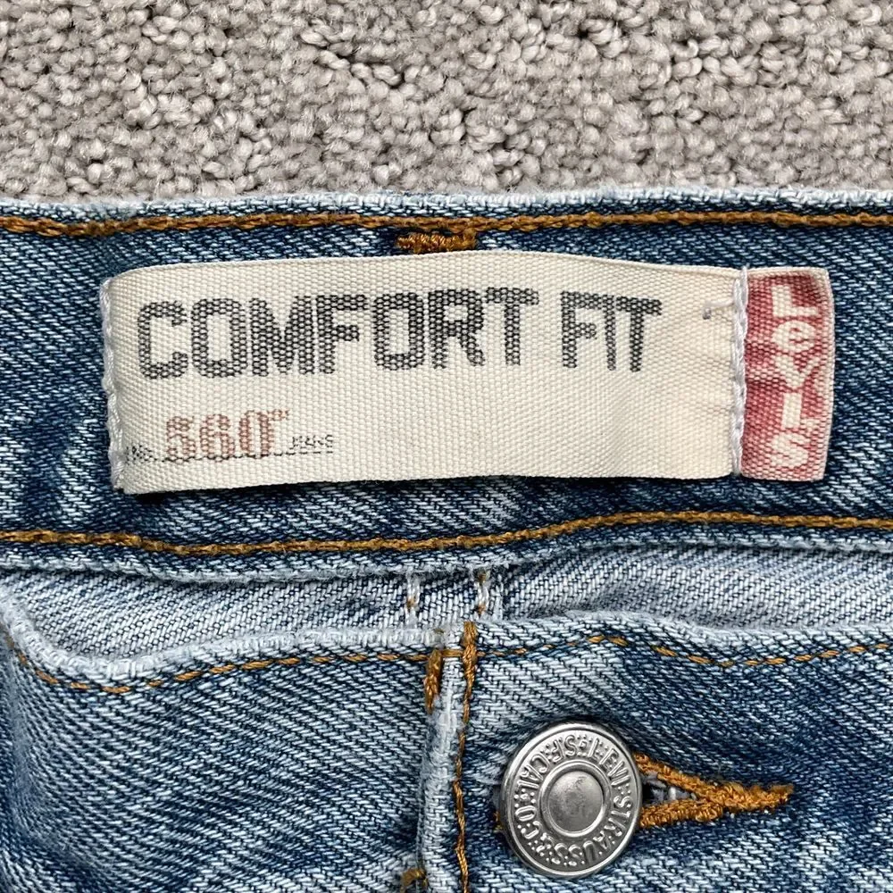 Levis 560 waist measures